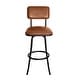 preview thumbnail 6 of 12, Azalea Park Swivel Barstool with Adjustable Height, Set of 3