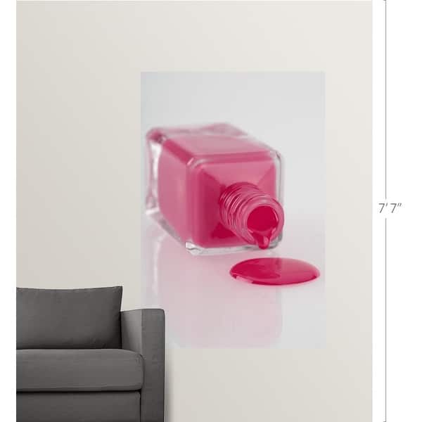 Shop Spilled Container Of Nail Polish Poster Print Free