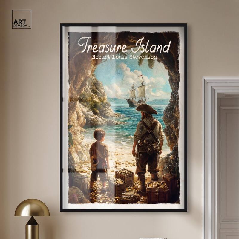 Treasure Island Classic Shadowbox by Art Remedy