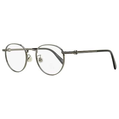 Moncler Men's Oval Eyeglasses - Lens Width: 48 mm, Lens Height: 42 mm