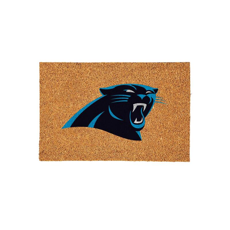 Carolina Panthers Full Color Indoor/Outdoor Coir Mat