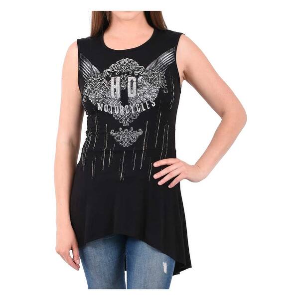 Shop Harley Davidson Women S Silver Embellished Lace Back