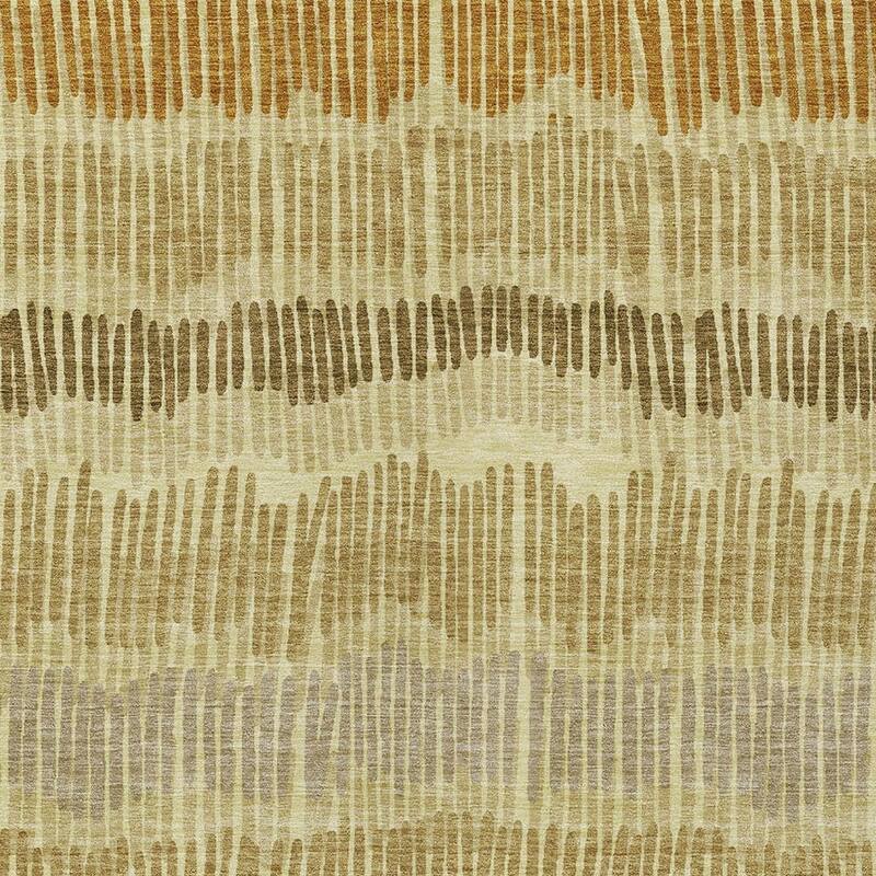 HomeRoots Striped Transitional Rectangle Outdoor Rug