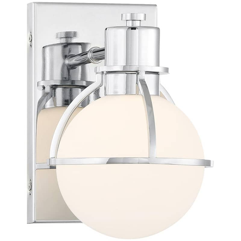 Savoy House 9-1060-1 Pierce 9" Tall Bathroom Sconce - Chrome