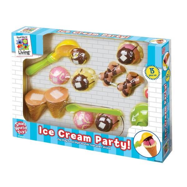 slide 1 of 1, Small World Toys Ice Cream Party 15-Piece Playset - Multi Multi - Kids