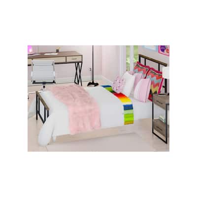 Modern Bed Frame with Metal Legs - Elegant Platform Bed for Bedroom Decor