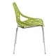 preview thumbnail 25 of 77, LeisureMod Asbury Modern Open Back Plastic Dining Side Chair