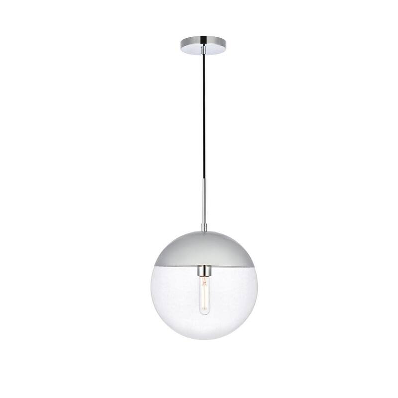 1-Light Pendant with 12 inch Clear Glass