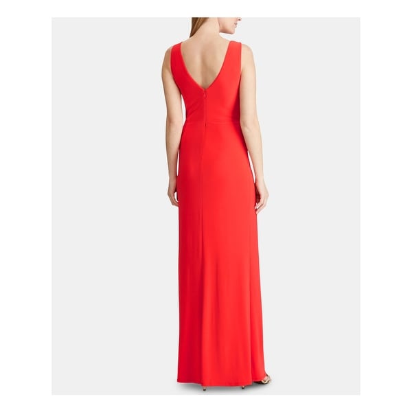 red maxi dress size 18