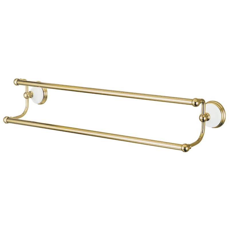 Kingston Brass Victorian 24" Towel Bar - Polished Brass