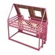 preview thumbnail 4 of 23, Kid-Friendly Design Twin Over Twin Bunk Bed House Bed
