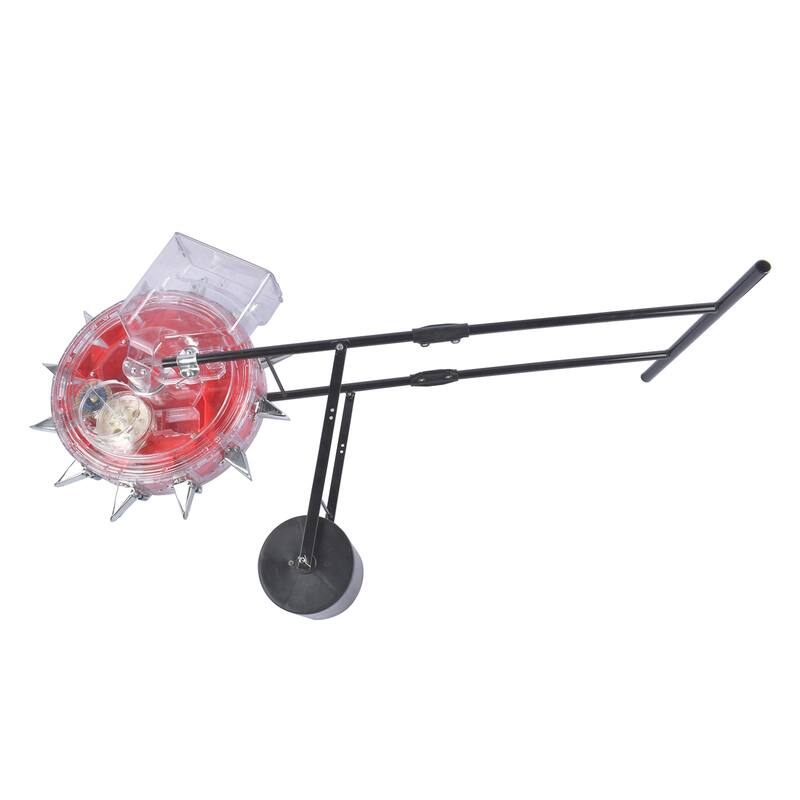 Manual Hand-Push Garden Seeder Roller Seeder for Corn Soybean Peanut Cotton Precise Planting