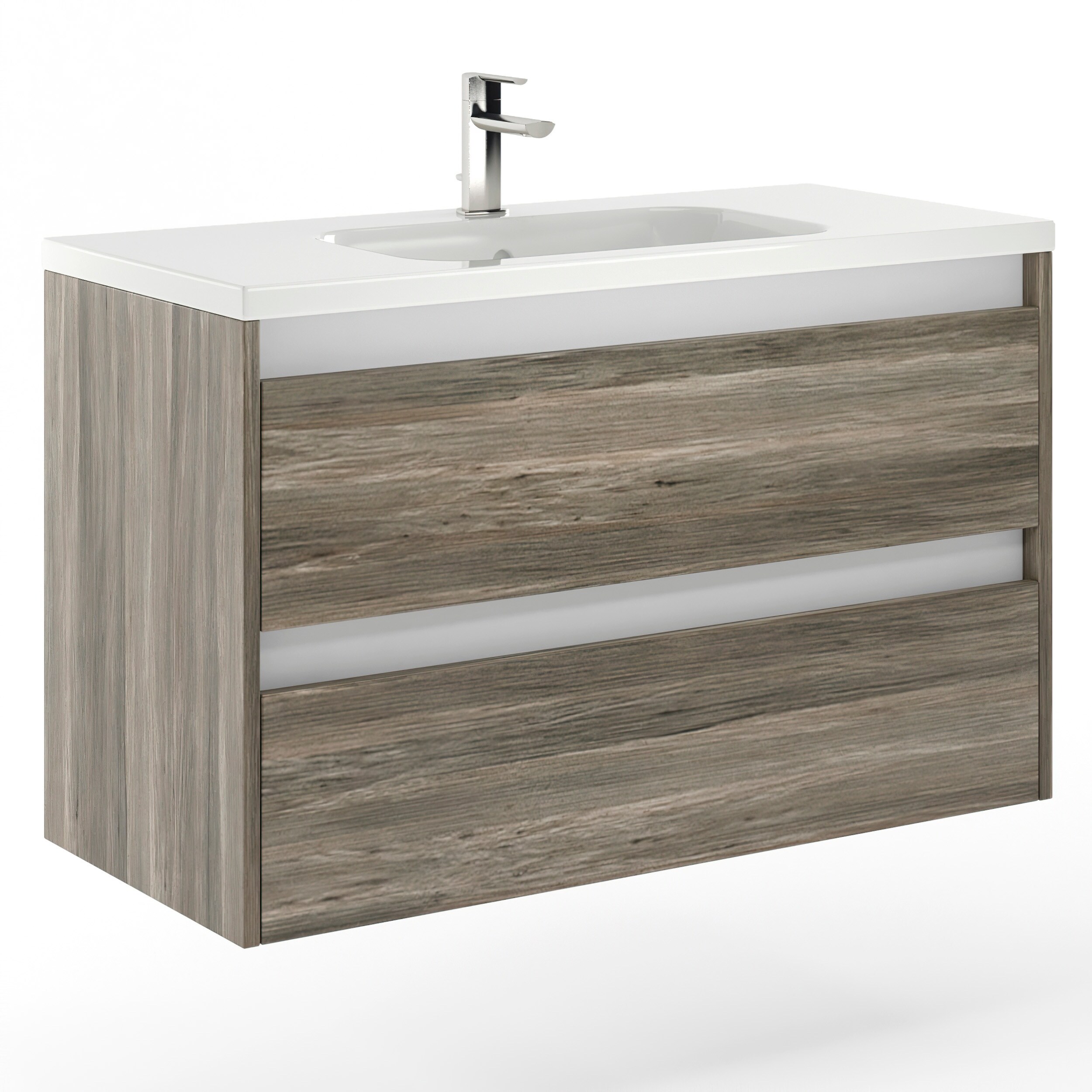 Shop 40 Bathroom Vanity Cabinet Ceramic Sink Overstock 32166300