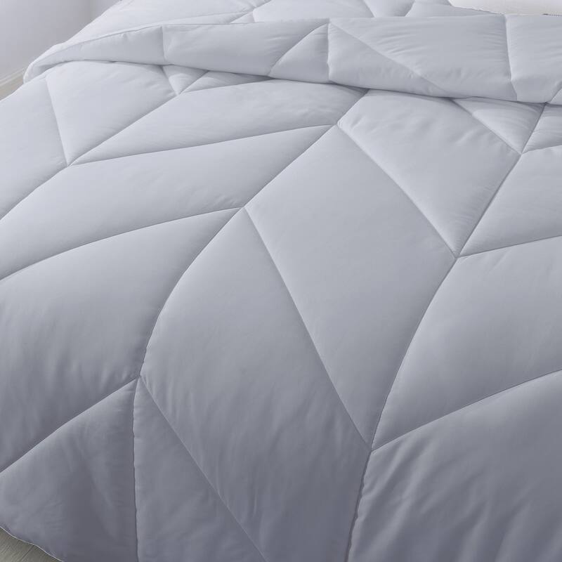 Chevron Stitch Down Alternative Comforter