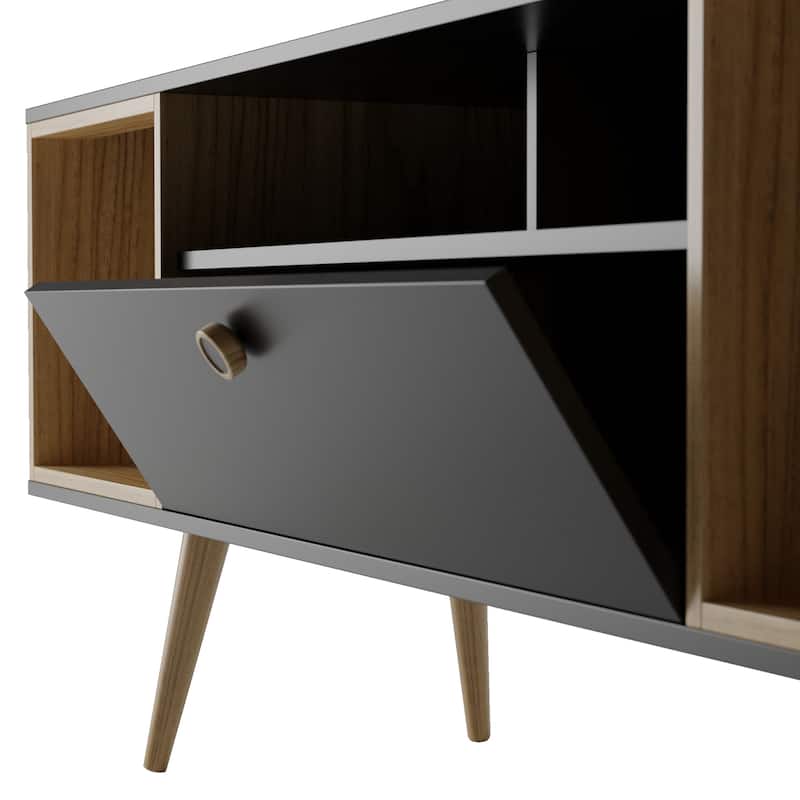 Theodore 62.99 In. Storage Media Cabinet Console