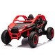 preview thumbnail 24 of 52, 24V Two-seater Kids Ride On UTV w/Parents Control,400W Super High Power,Four-Wheel Suspension,Bluetooth,MP3,USB,LED Light,Horn