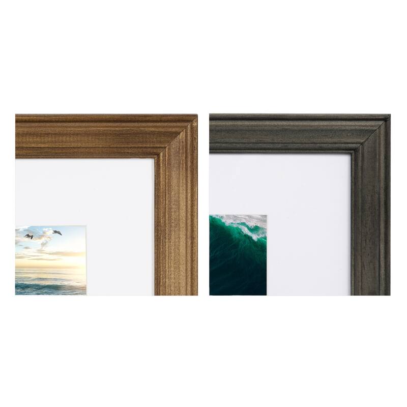 Kate and Laurel Bordeaux Gallery Wall Frame And Shelf Kit