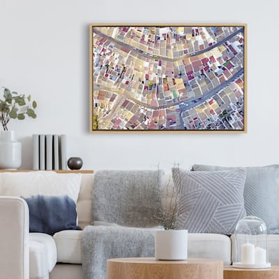 Kate and Laurel Sylvie Spain 4 Framed Canvas by Rachel Bolgov