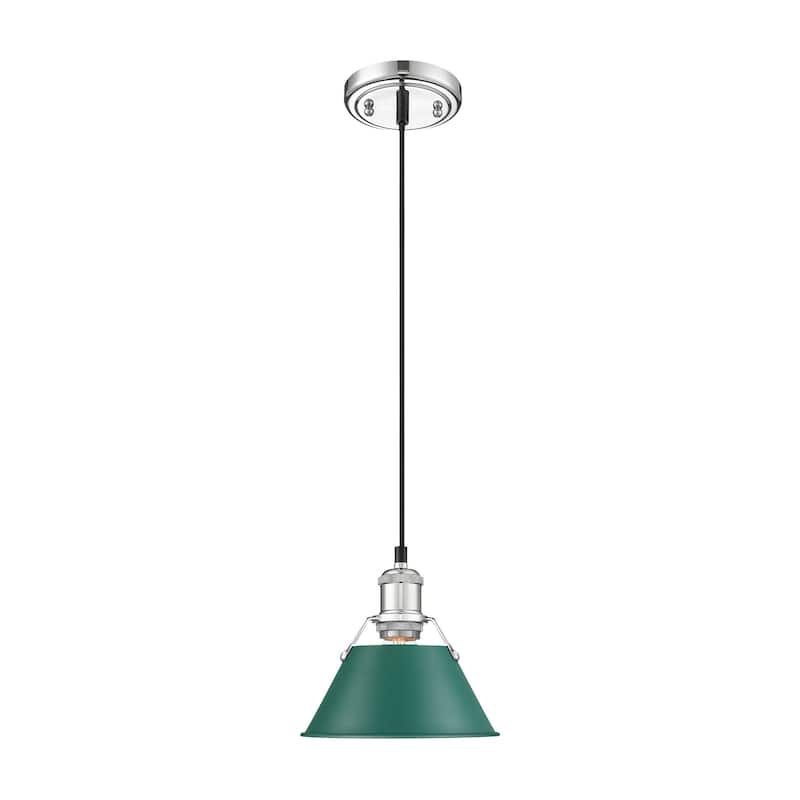 Golden Lighting 3306-S CH Orwell 8" Wide Mini Pendant