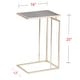 preview thumbnail 42 of 40, SEI Furniture Colbi Glass-Topped C-Table