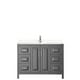 preview thumbnail 39 of 67, Daria 48 Inch Single Vanity, Cultured Marble Top