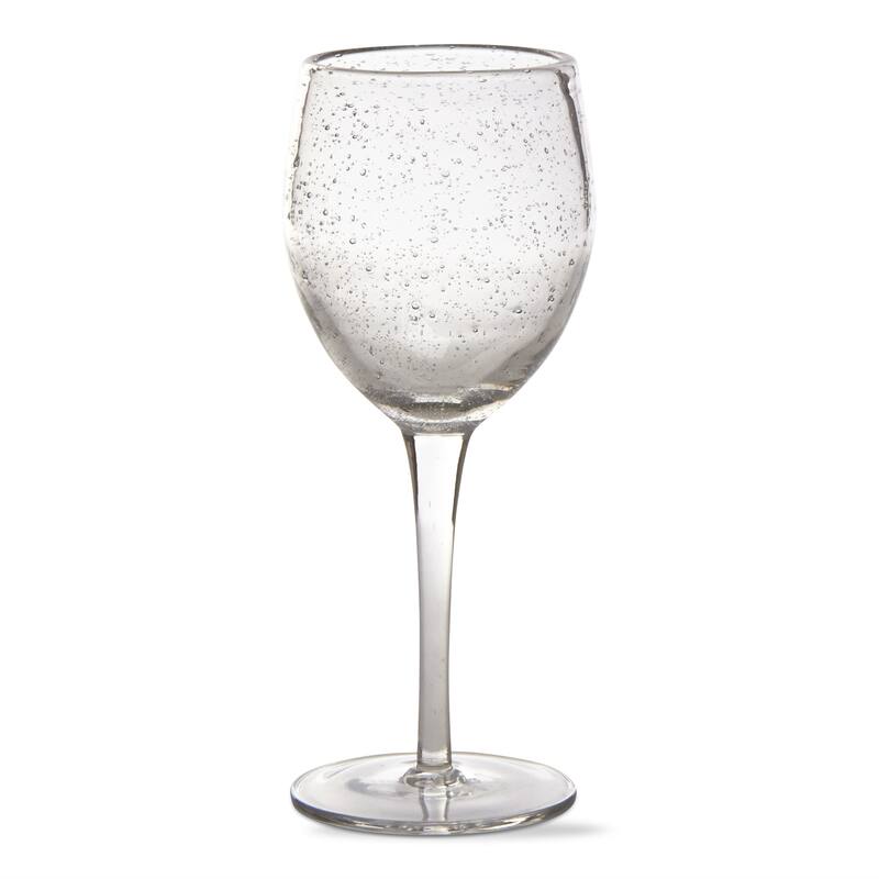 15 oz. Bubble Glass Tall Wine Drinkware Clear Dishwasher Safe Beverage Glassware For Dinner Party Wedding Restaurant Bar