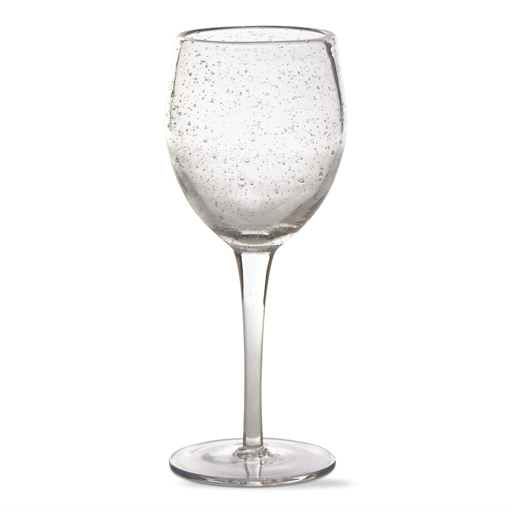 15 oz. Bubble Glass Tall Wine Drinkware Clear Dishwasher Safe Beverage Glassware For Dinner Party Wedding Restaurant Bar