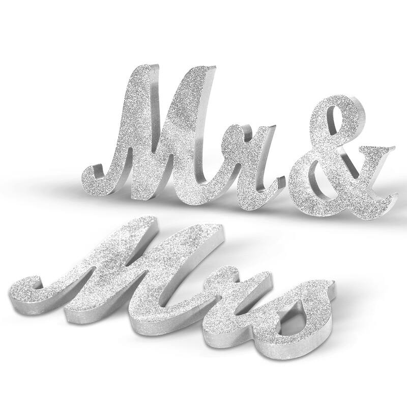 Mr & Mrs Sign Wedding Decorations, Rustic Anniversary Wedding Gift