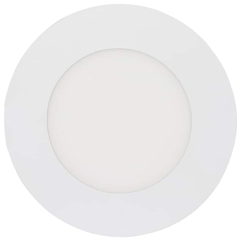 Starfish 8W LED Direct Wire Downlight 4-Inch Remote Driver RGBTW Round White