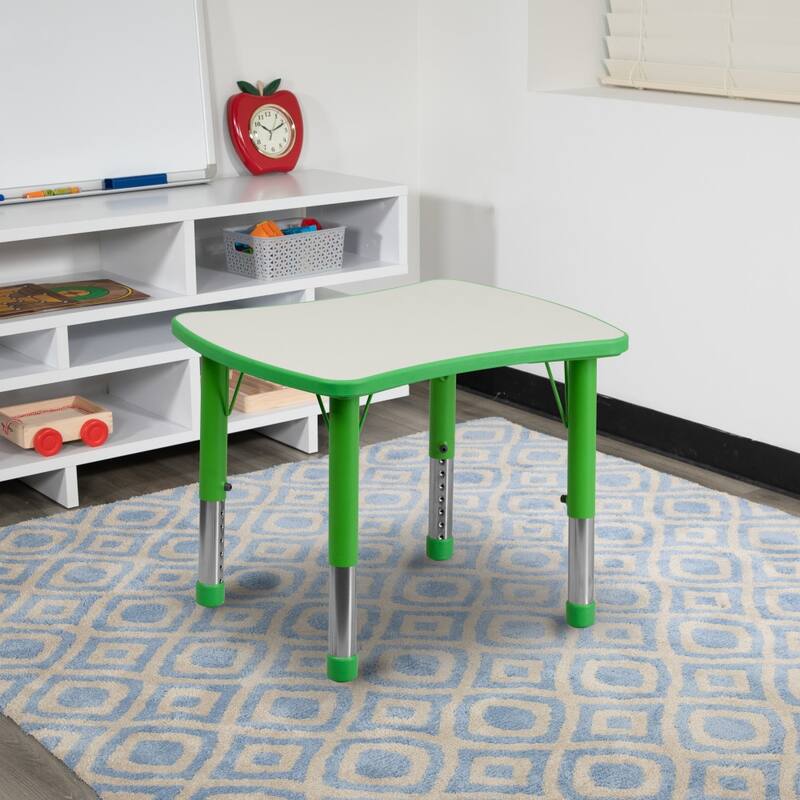 22x27 Rectangular Plastic Activity Table