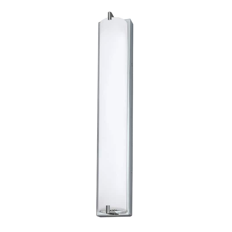 Alto Integrated LED Flush Sconce - 24 inch Tall - Chrome