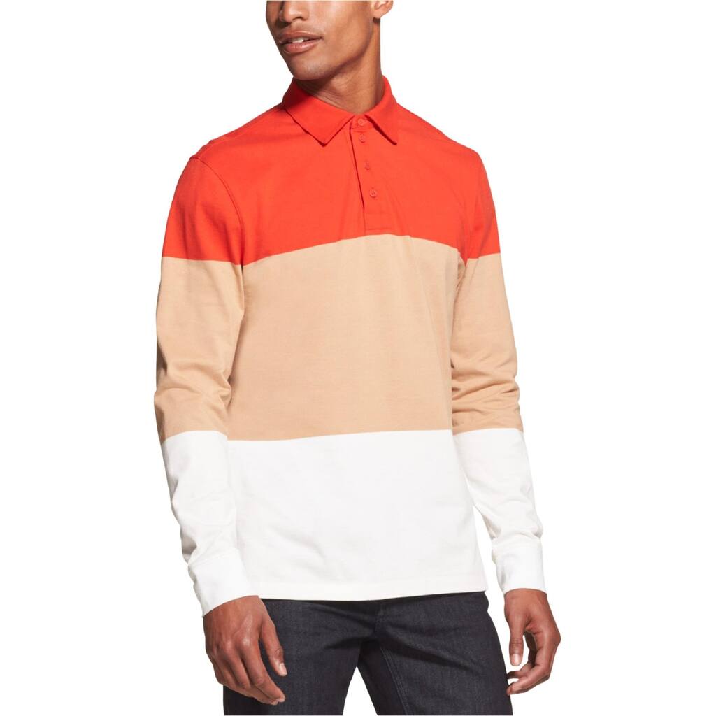 Dkny Mens Colorblocked Rugby Polo Shirt - Overstock - 41602994