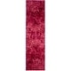 preview thumbnail 75 of 106, SAFAVIEH Monaco Shiloh Boho Abstract Modern Watercolor Area Rug 2'2" x 10' Runner - Fuchsia - Runner