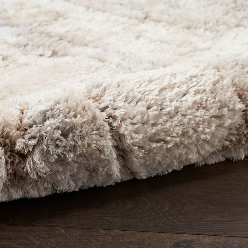 Nourison Luxurious Shag Ultra Plush Glam Abstract Area Rug