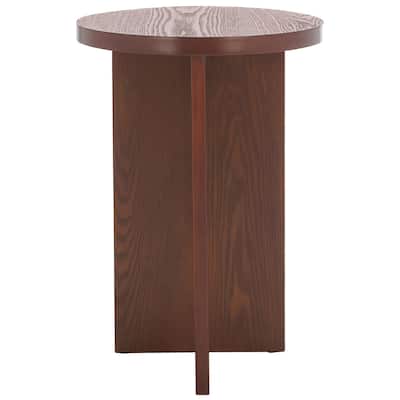 SAFAVIEH Barashi Modern Round Top End Table - 14"W x 14"D x 20"H