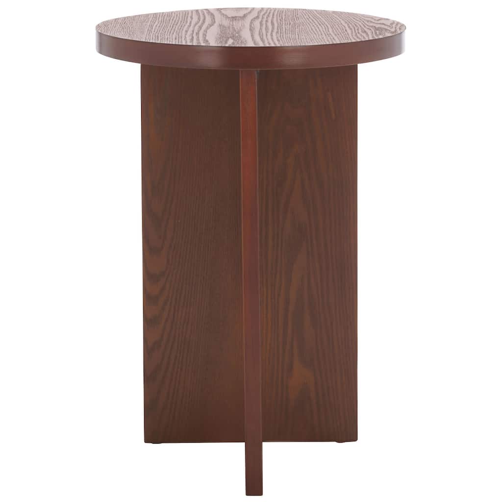 SAFAVIEH Barashi Modern Round Top End Table - 14"W x 14"D x 20"H
