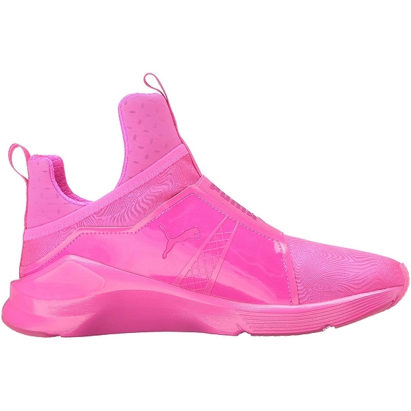 bright pink basketball shoes