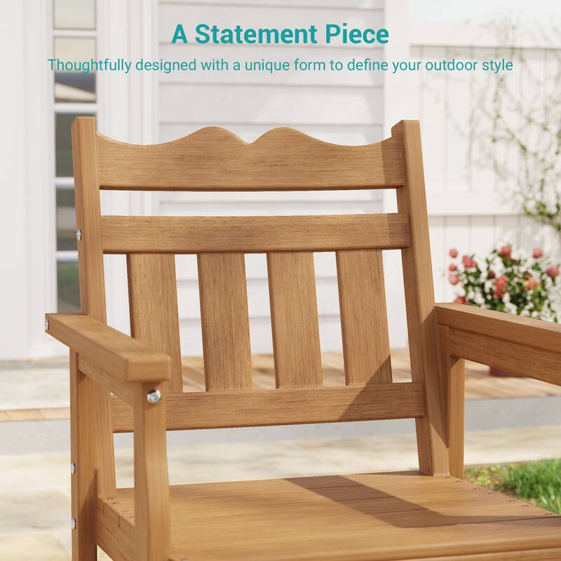 HIPS All-weather Outdoor Dining Chairs with 304 Hardware (Set of 2)