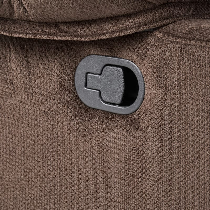 Gannon Fabric Glider Recliner Club Chair by Christopher Knight Home