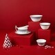 preview thumbnail 6 of 5, Wedgwood Festive Sauce Boat & Stand