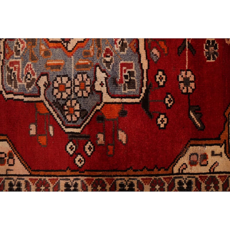 ECARPETGALLERY Hand-knotted Konya Anatolian Red Wool Rug - 5'3 x 9'10