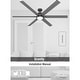 preview thumbnail 12 of 18, Hunter Wi-Fi Gravity Windmill Ceiling Fan w/LED Light Kit and Handheld Remote - Rustic, Transitional - SMART FAN! ENERGY STAR!