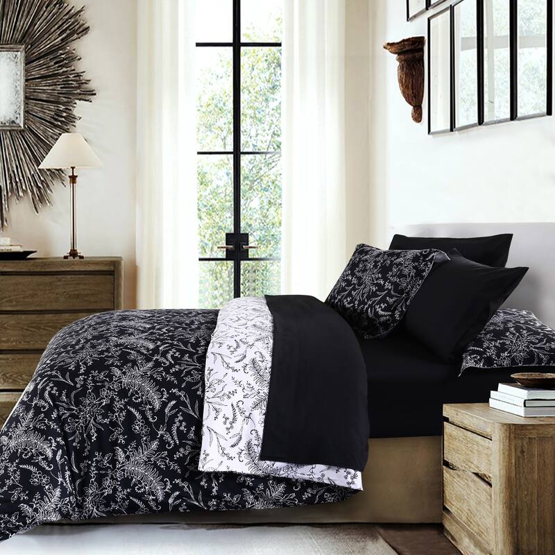 Winter Brush Reversible Down Alternative Comforter and Sham Set
