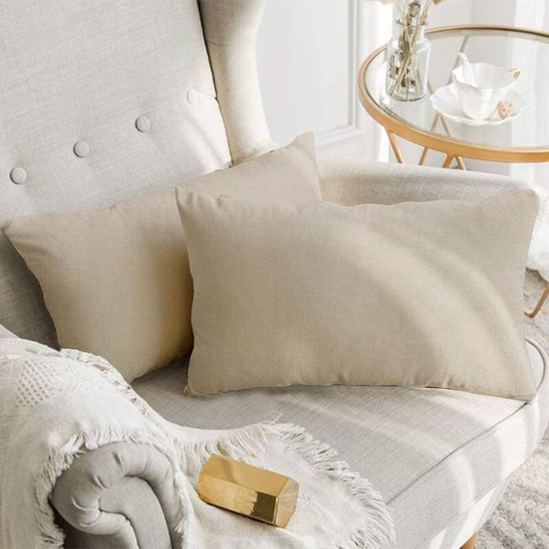 A1HC Set of 2 Luxurious Fine Soft Velvet Throw Pillow Covers Only, For Sofas, Beds, Vibrant Colors and Hidden Zipper