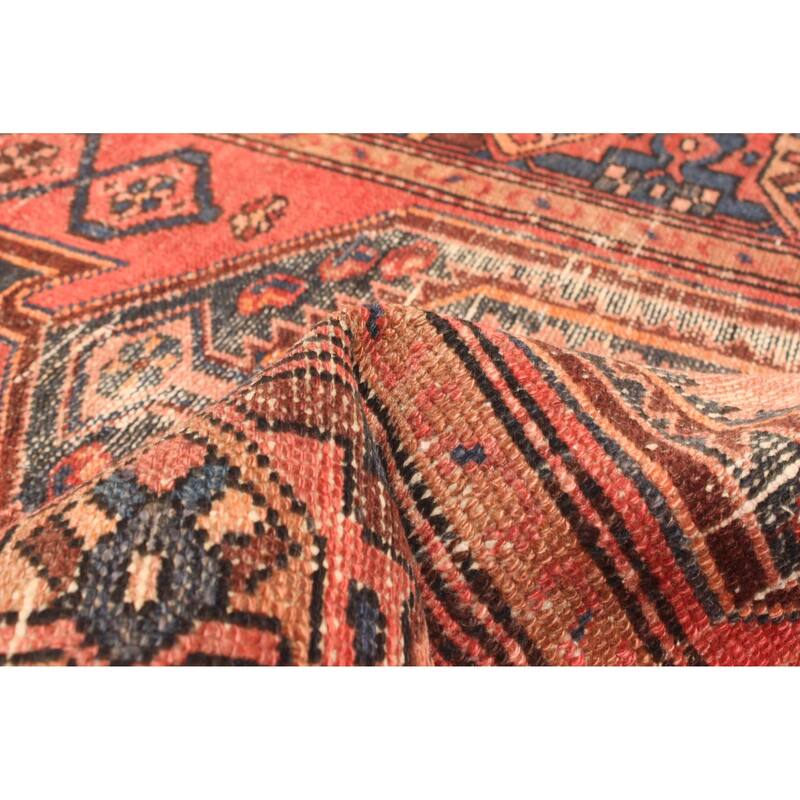 ECARPETGALLERY Hand-knotted Andelz Red Wool Rug - 2'11 x 6'4