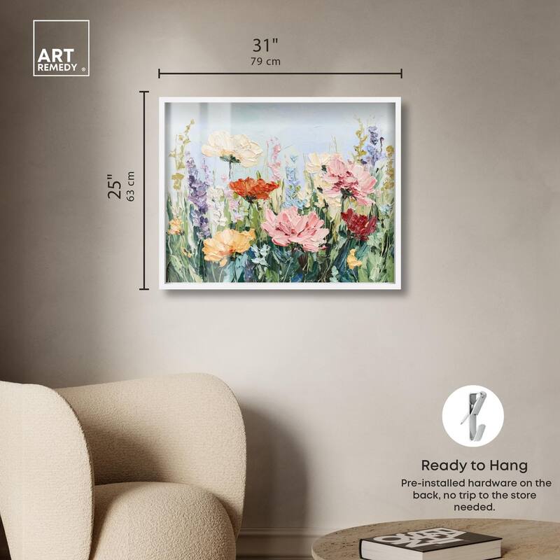 Summer Abundance III Shadowbox by Art Remedy