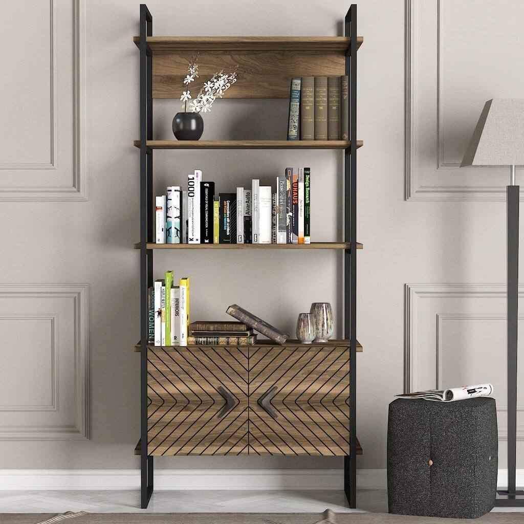 Scala Bookcase Brown