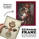 preview thumbnail 54 of 118, Bookplate Shells III -Framed Print w/glass-Cherry Red