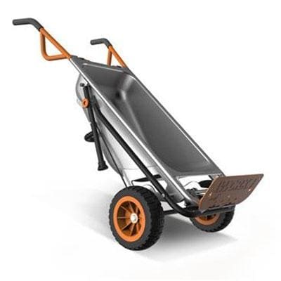 Positec Wg050 Worx Aerocart 8-In-1 Multi-Function Wheelbarrow / Yard Cart / Dolly