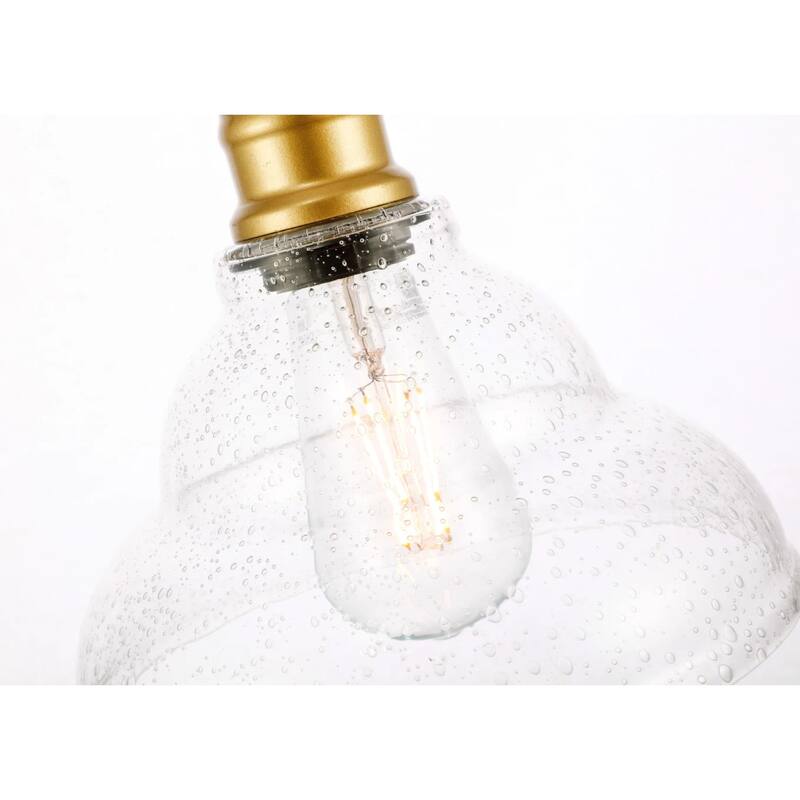 Elegant Lighting Gil Single Light 9" Wide Mini Pendant